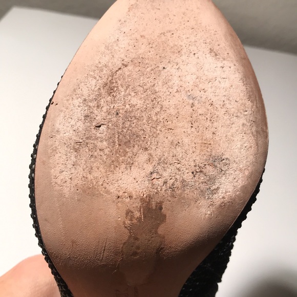 Leather embellished booties Sz 7,5 - Picture 7 of 13